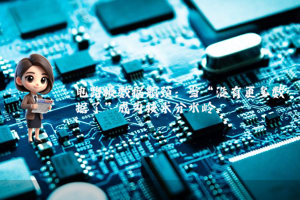 电路板数据瓶颈：当“没有更多数据了”成为技术分水岭
