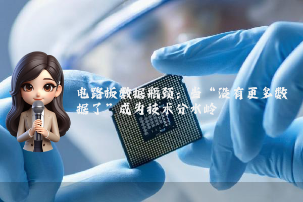 电路板数据瓶颈:当“没有更多数据了”成为技术分水岭