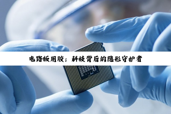 电路板用胶:科技背后的隐形守护者